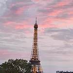 View Eiffel Tower Appartement Paris