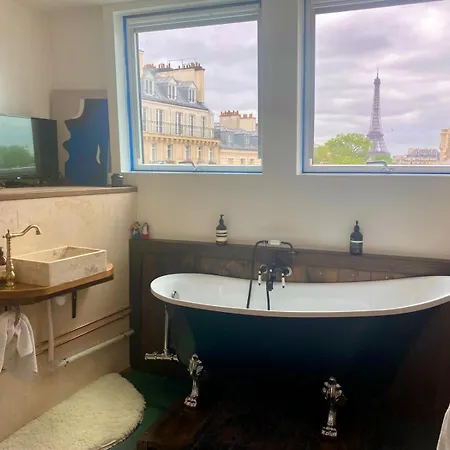 View Eiffel Tower Lejlighed *